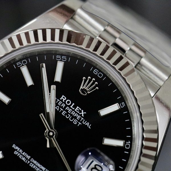 [Superclone] Rolex Datejust 41mm Bright Black Dial Jubilee 126334