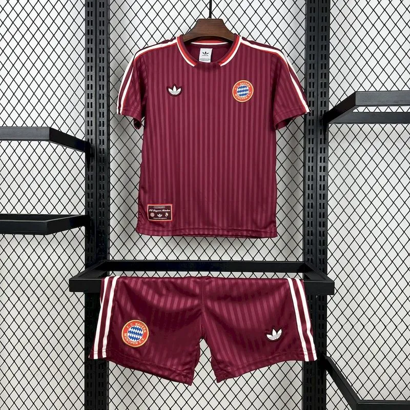 2025-26 Bayern Munchen Terrace Icons Kids Football jersey