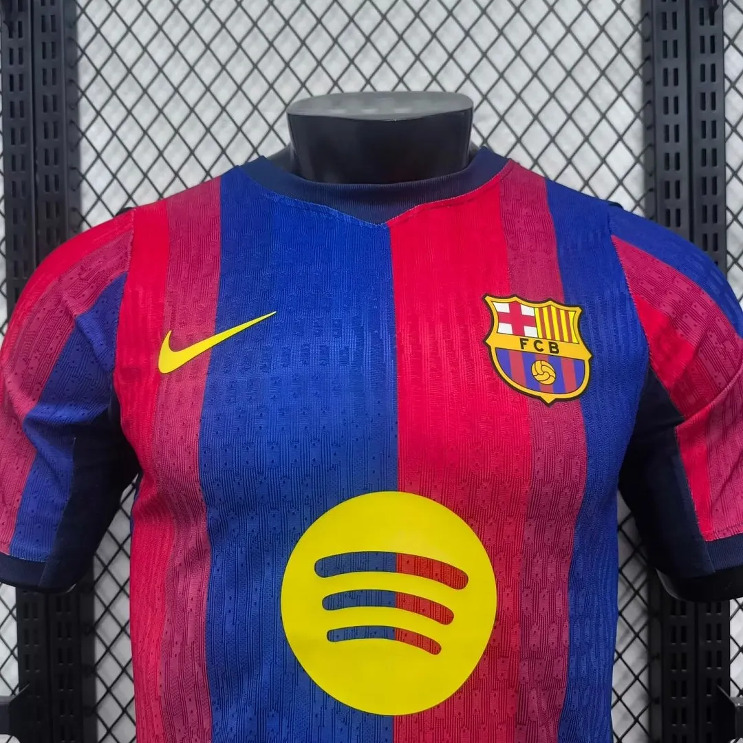 2026/27 La Liga Barcelona Team Home Football Jersey Player Version - JerseyFun