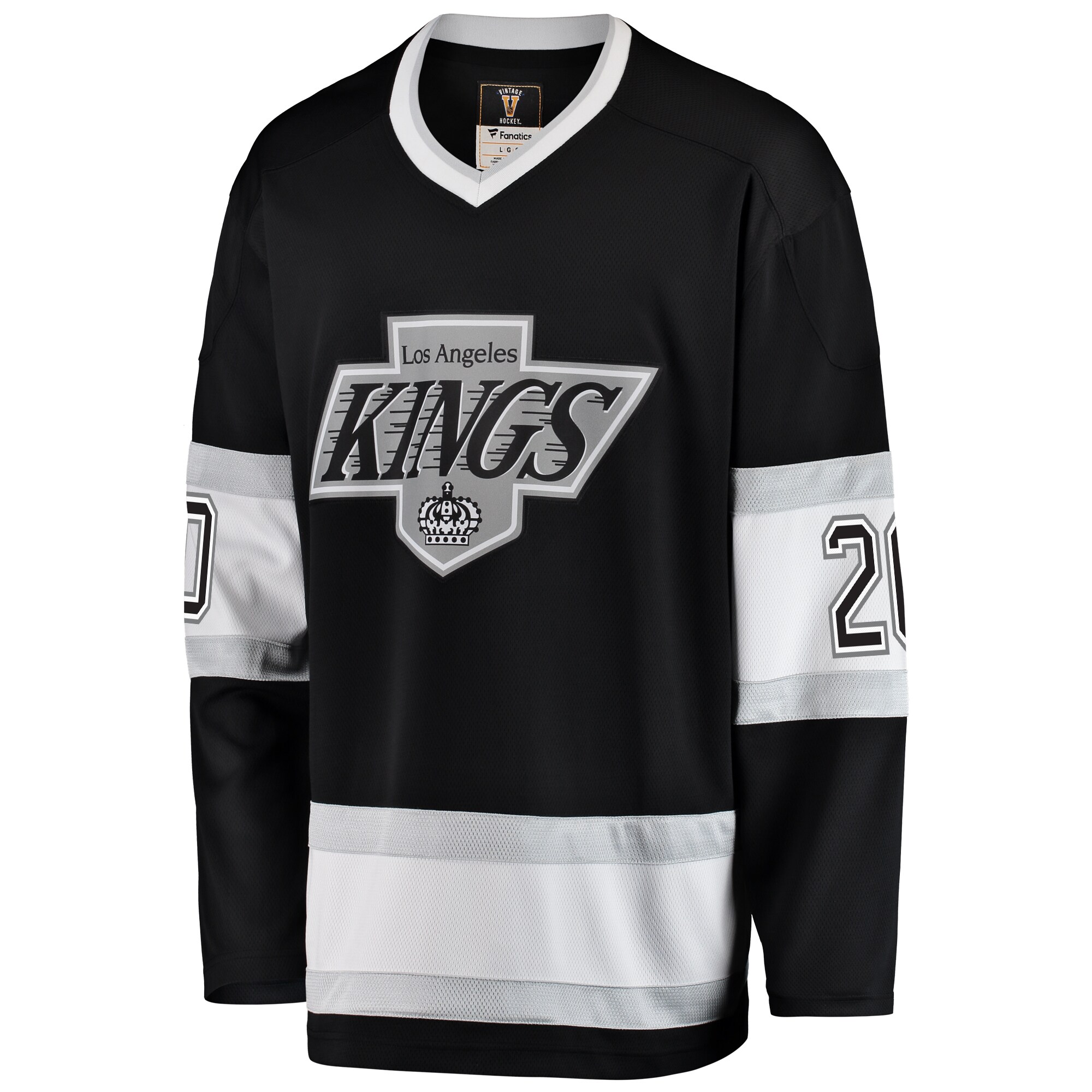 Luc Robitaille Los Angeles Kings Fanatics Premier Breakaway Retired Player Jersey – Black