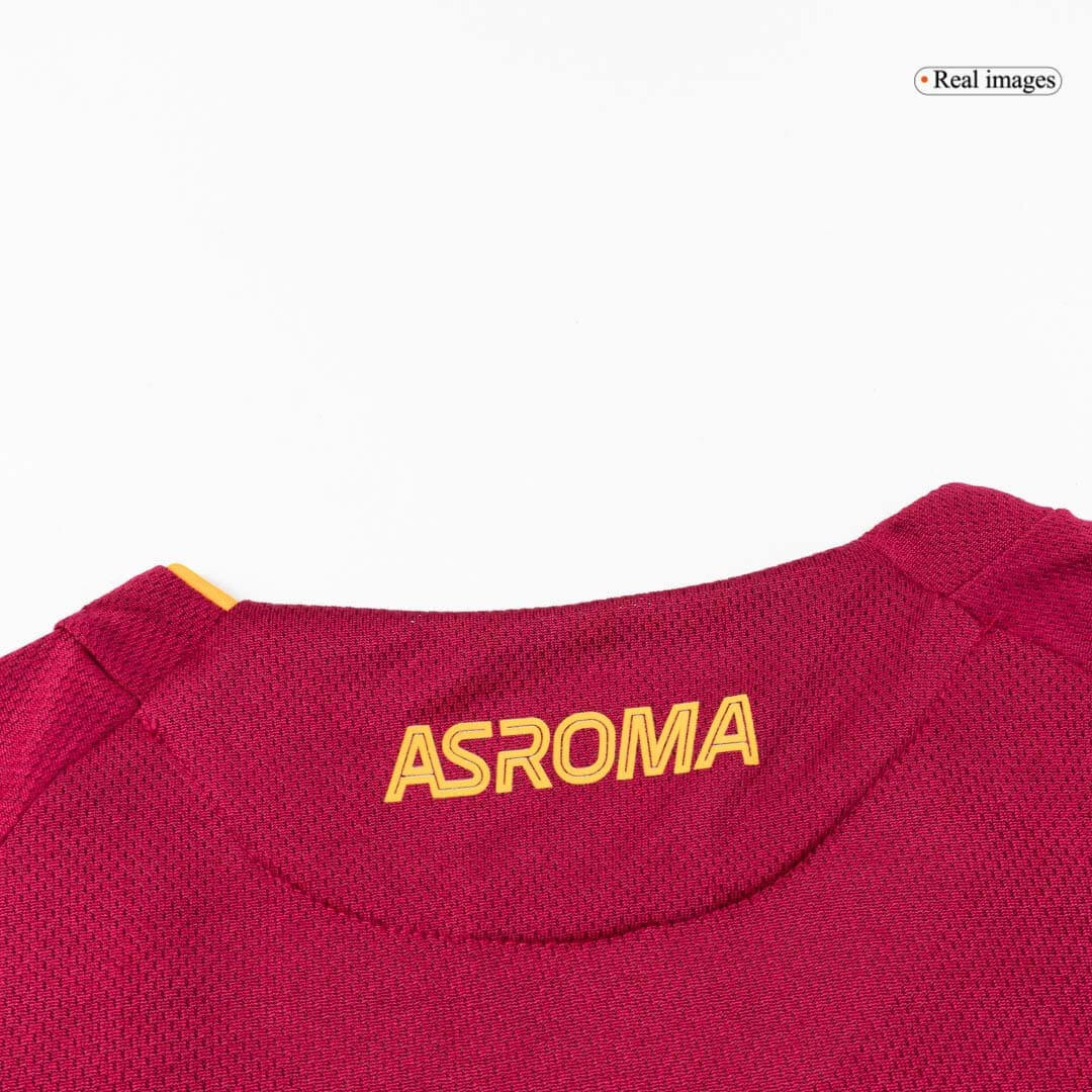 Roma Home Player Version Soccer Jersey 2025/26