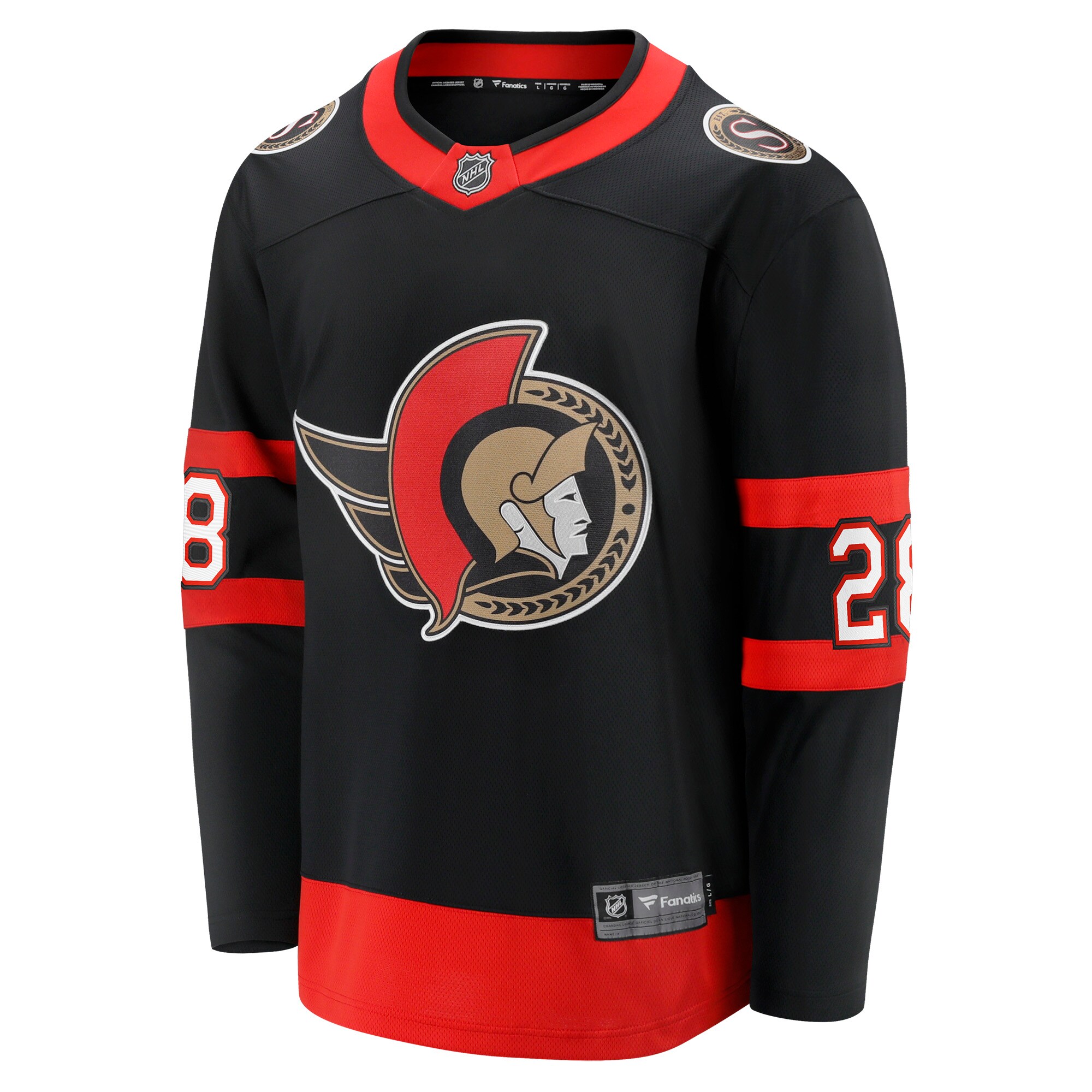 Claude Giroux Ottawa Senators Fanatics Home Breakaway Player Jersey – Black