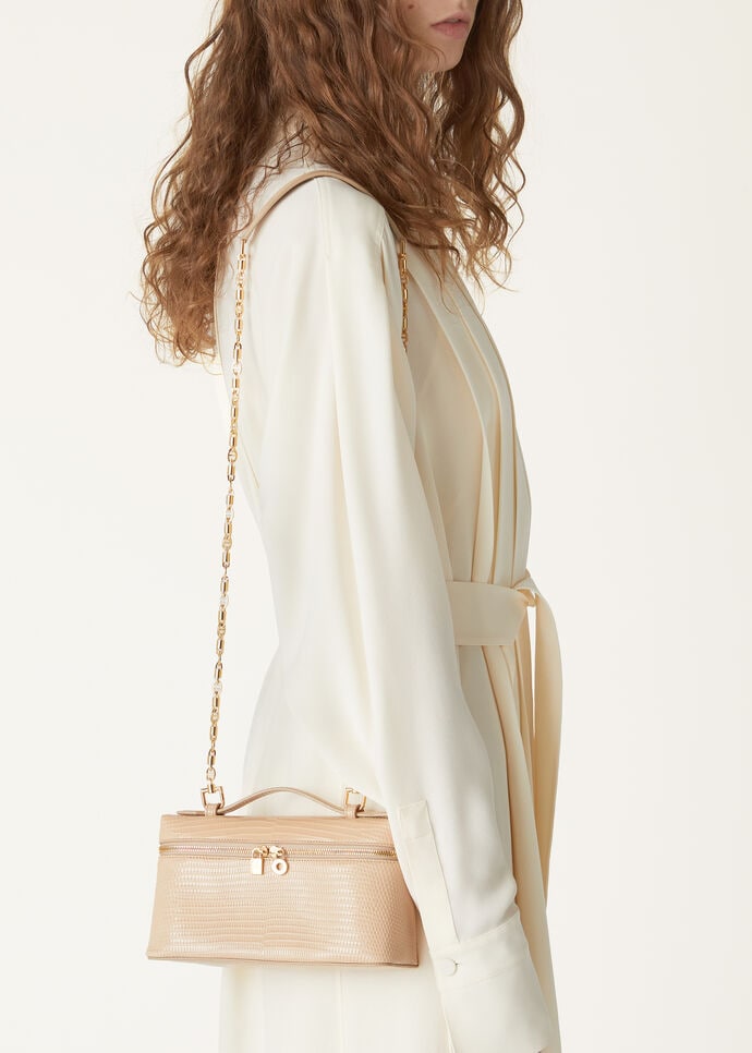 Loro Piana FAO6385 Extra Pocket L19 Light Mastic/Sun Gold