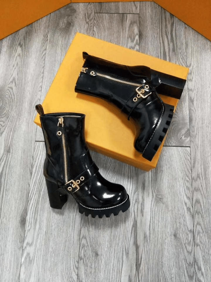 Louis Vuitton Star Trail Ankle Boots Black