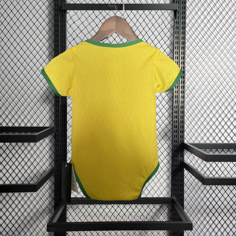 2025-26 Baby Brazil Home Football jersey