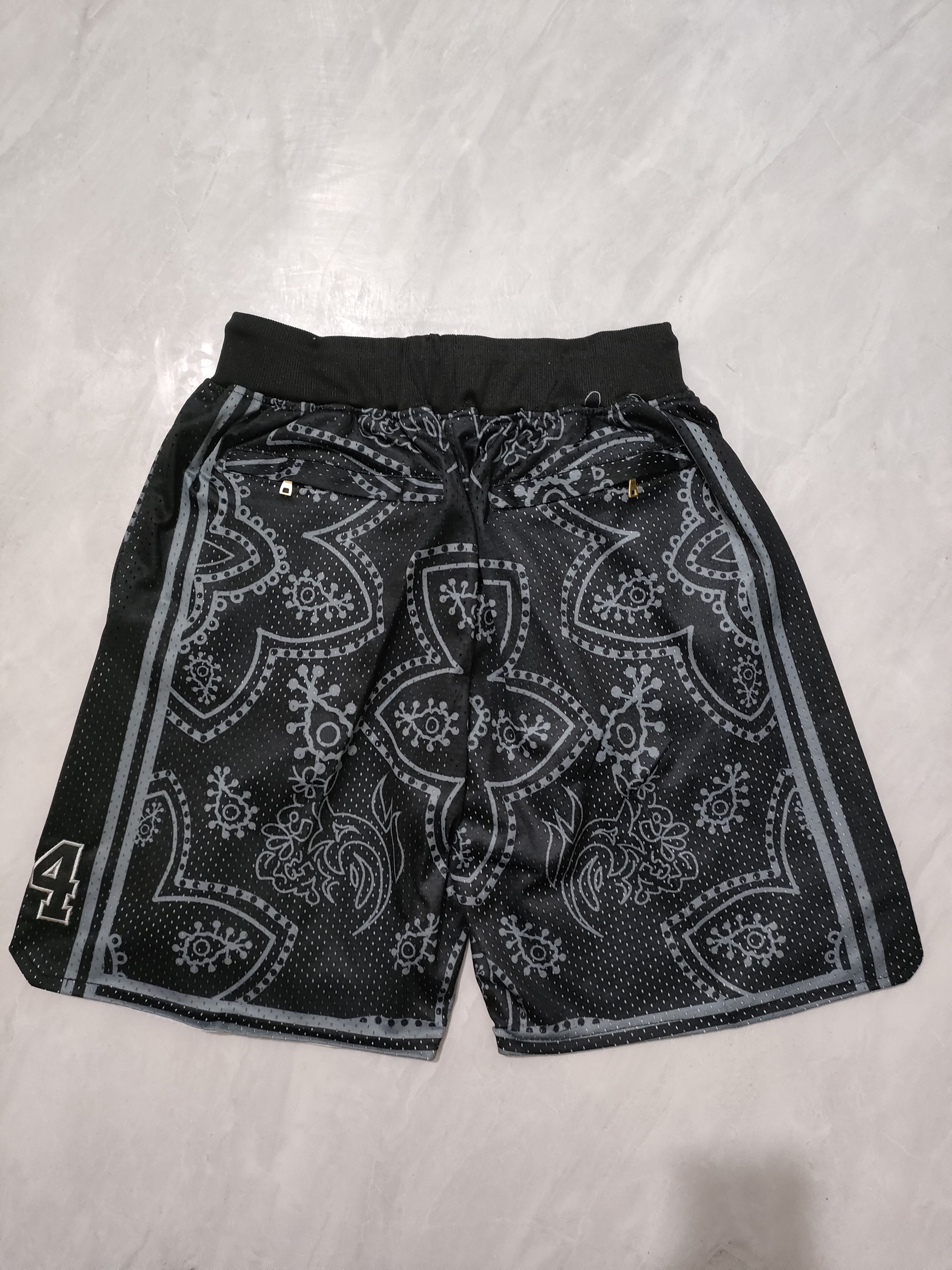 Los Angeles Lakers Mamba Floral Black Pocket Pants