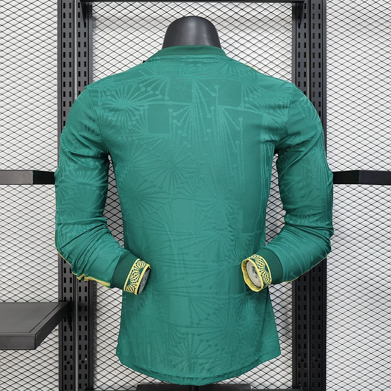 Player 2025-26 Mexico Gold Cup Special Edition green Long sleeves Football jersey