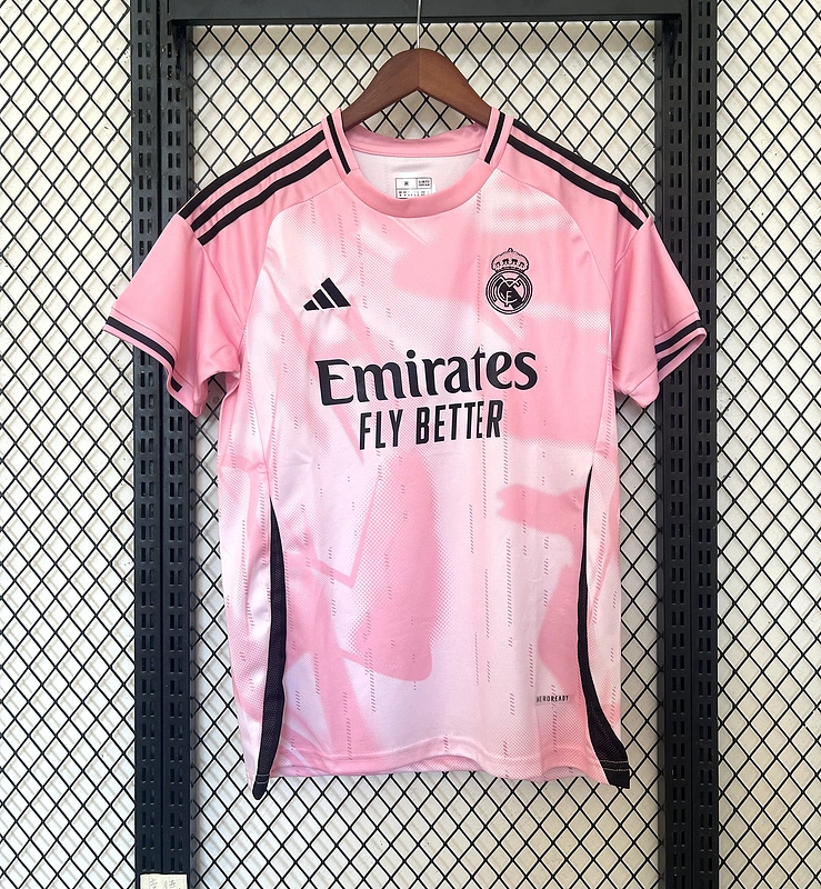 2024-25 Real Madrid Special Edition Pink Football jersey