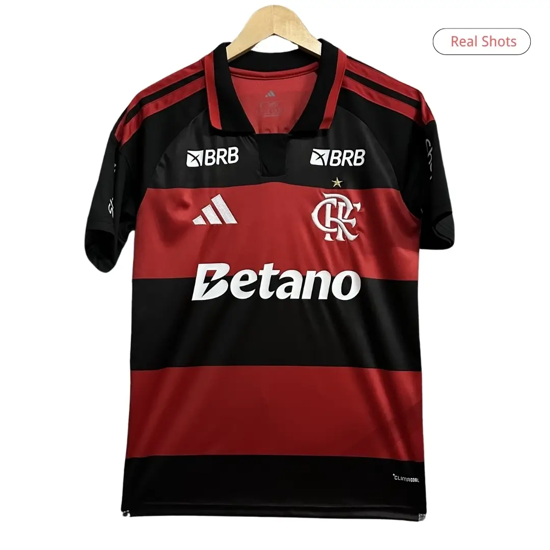 De Arrascaeta #10 CR Flamengo Home Soccer Jersey 2026/27