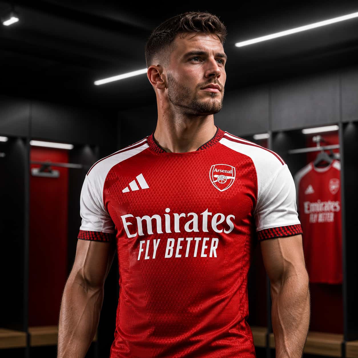 2026/27 Premier League Arsenal Team Home Football Jersey Player Version - JerseyFun