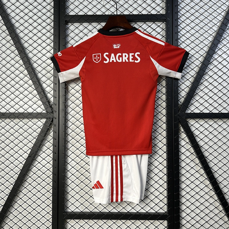 2025-26 Benfica Home Kids Football jersey