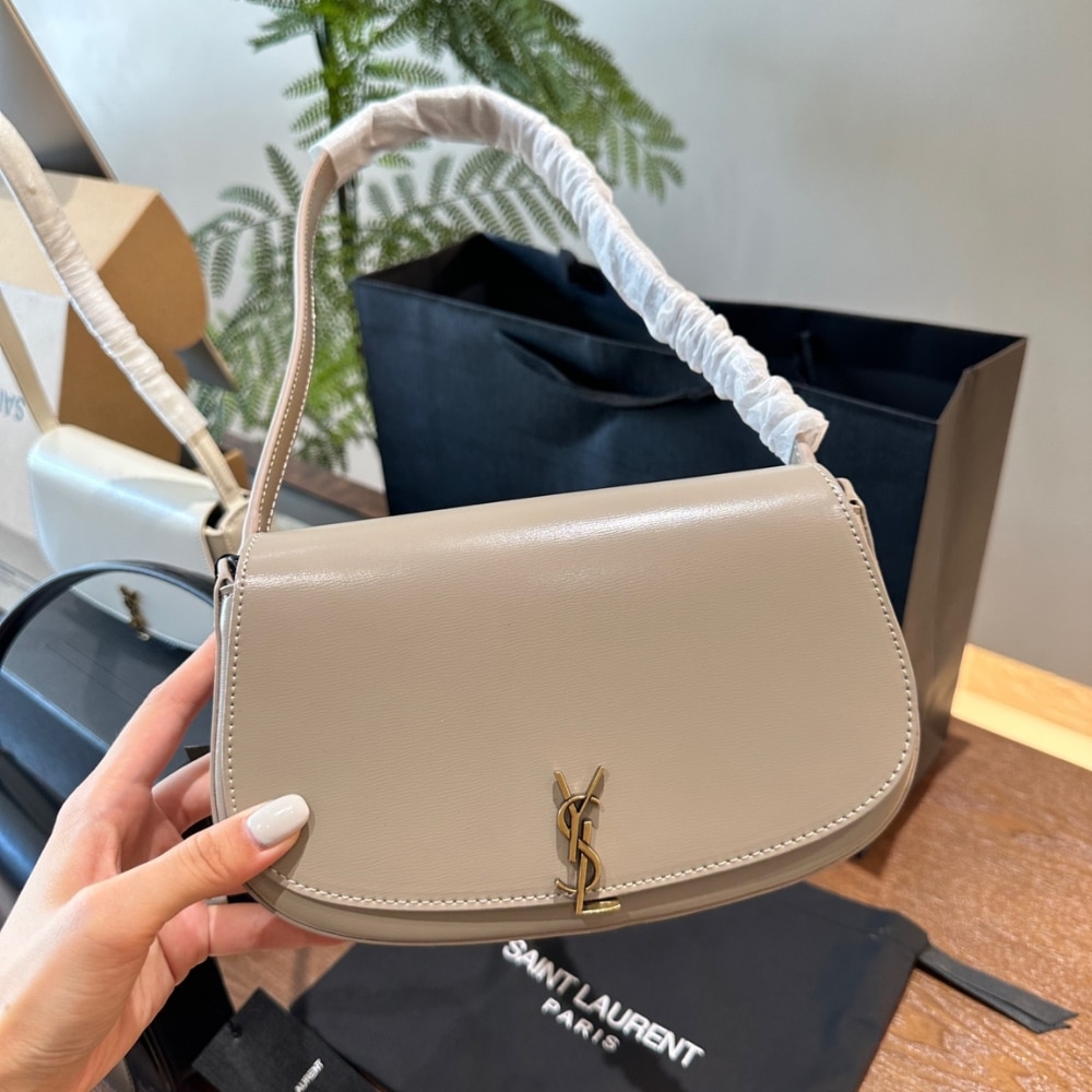 Saint Laurent Mini Voltaire In Box Dark Toffee 17Cm 7796420Sx0W2646