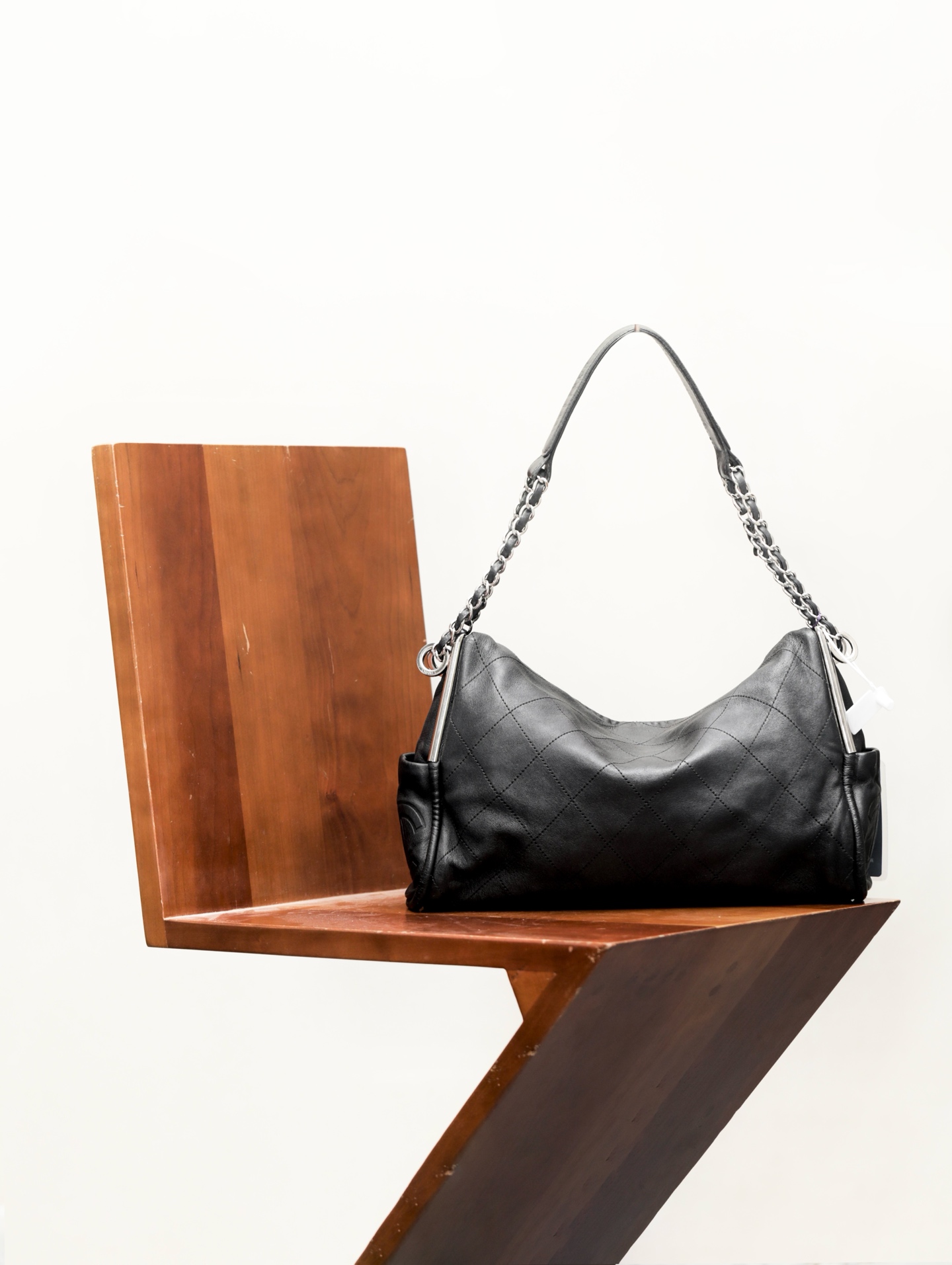 Chanel Black Quilted Ultimate Soft Bag 31.75cm