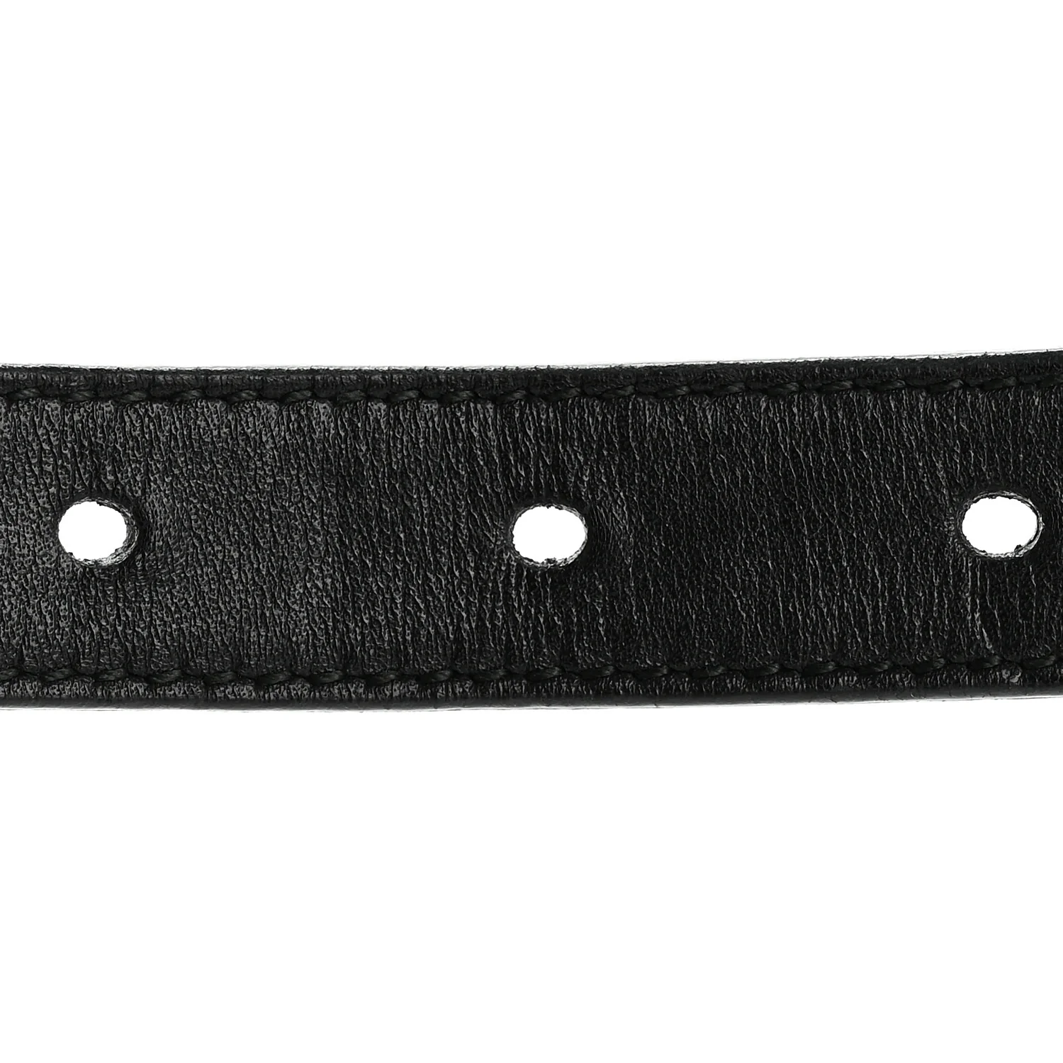 Calfskin Double G 20mm Belt 80 32 Black