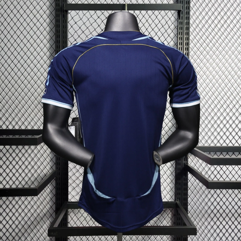 retro player 2006 Argentina away MESSI football jersey Fan version