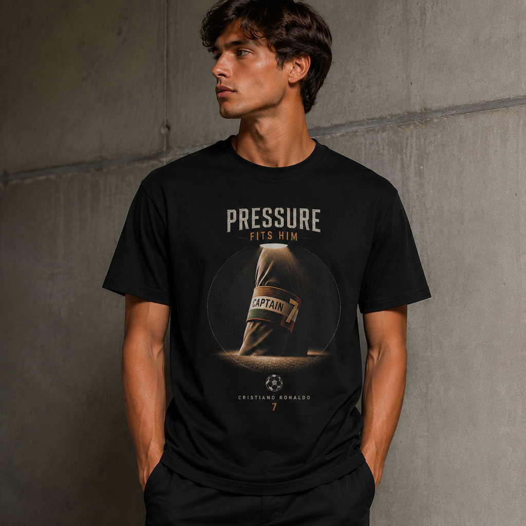 Cristiano Ronaldo Pure Cotton Unisex T-Shirt – Limited-Time Offer