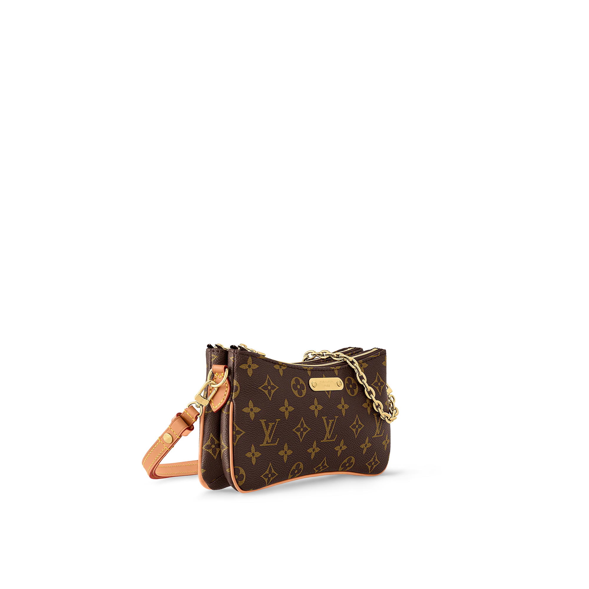 Louis Vuitton Liv Pochette Monogram Canvas Handbags M83008 24.5cm/ 9.6in