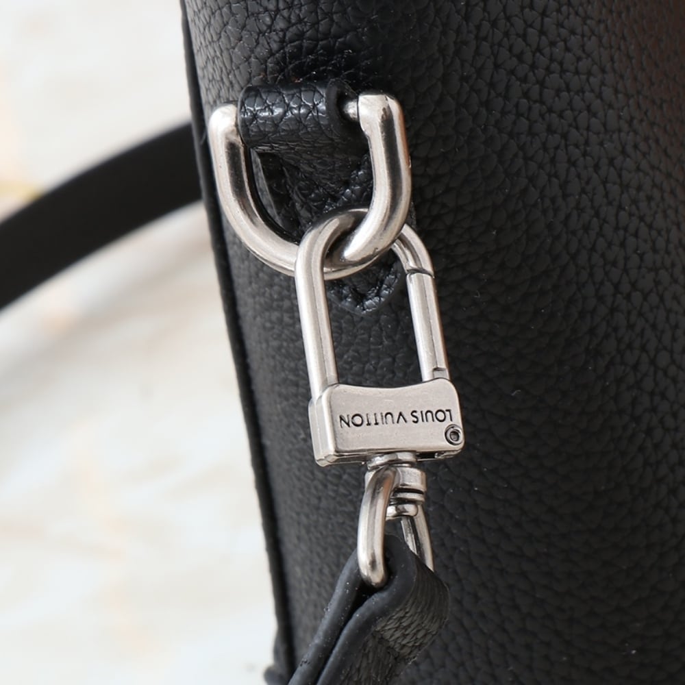 Louis Vuitton Steamer Bag 15 Black 16.5Cm M11637