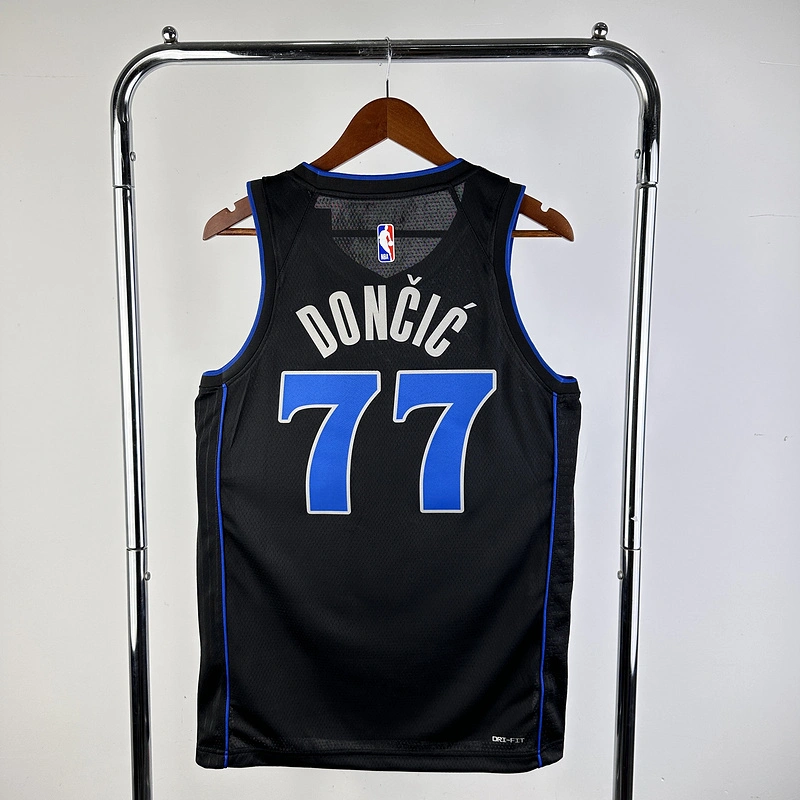 2024 NBA Dallas Mavericks 77 DONCIC Basketball Jersey