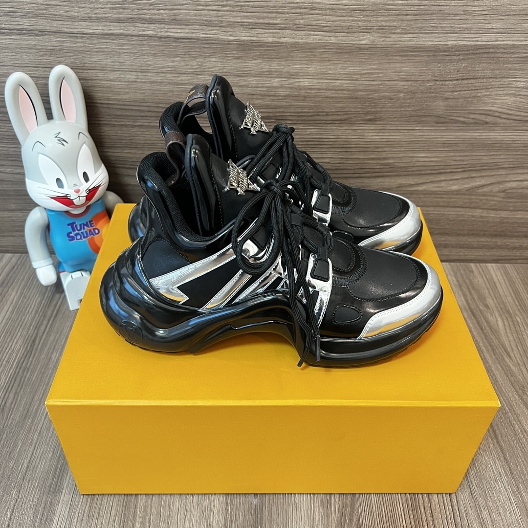 Louis Vuitton Archlight Sneaker Black And Silver