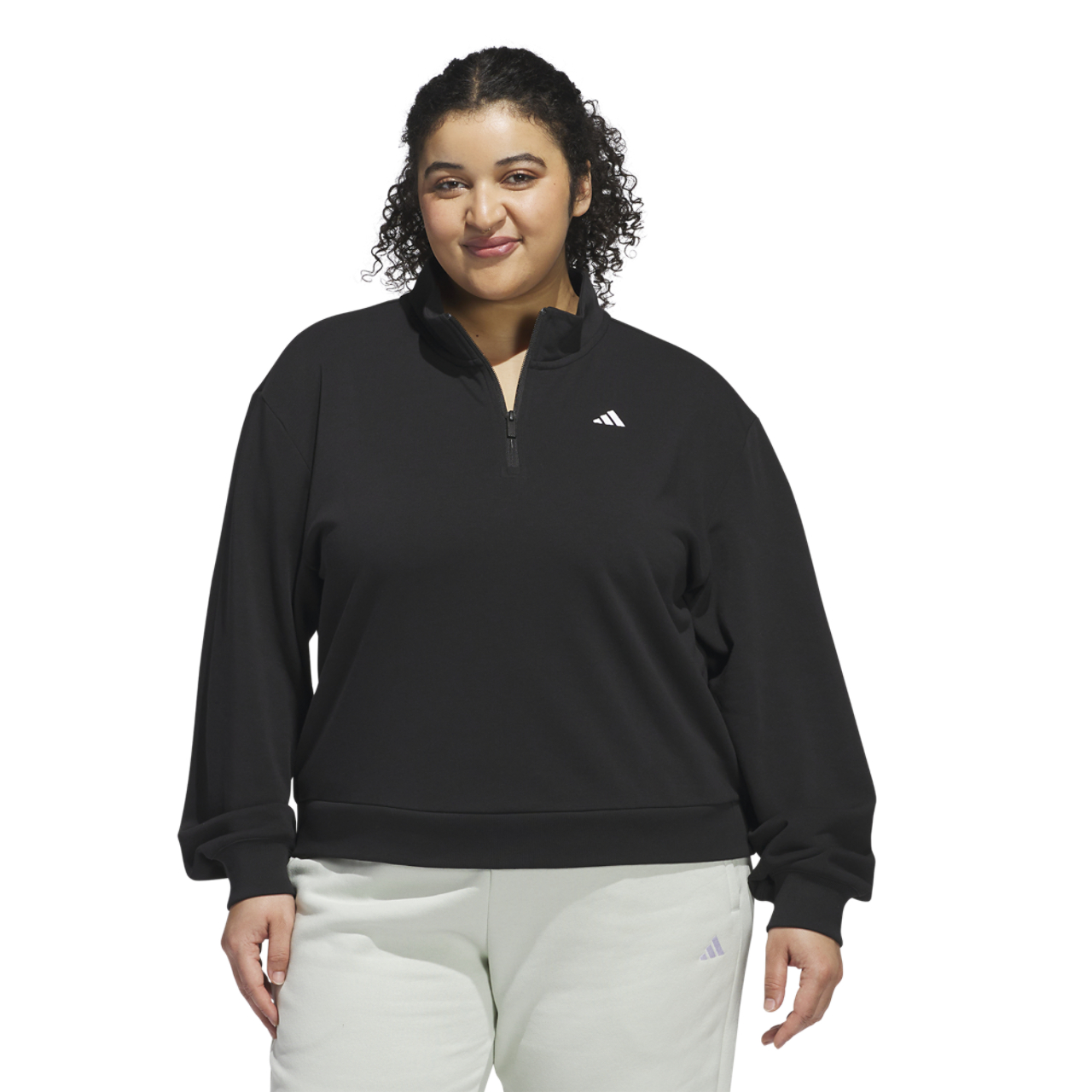 adidas Essentials Small Logo Qtr Zip Sweatshirt (PS)