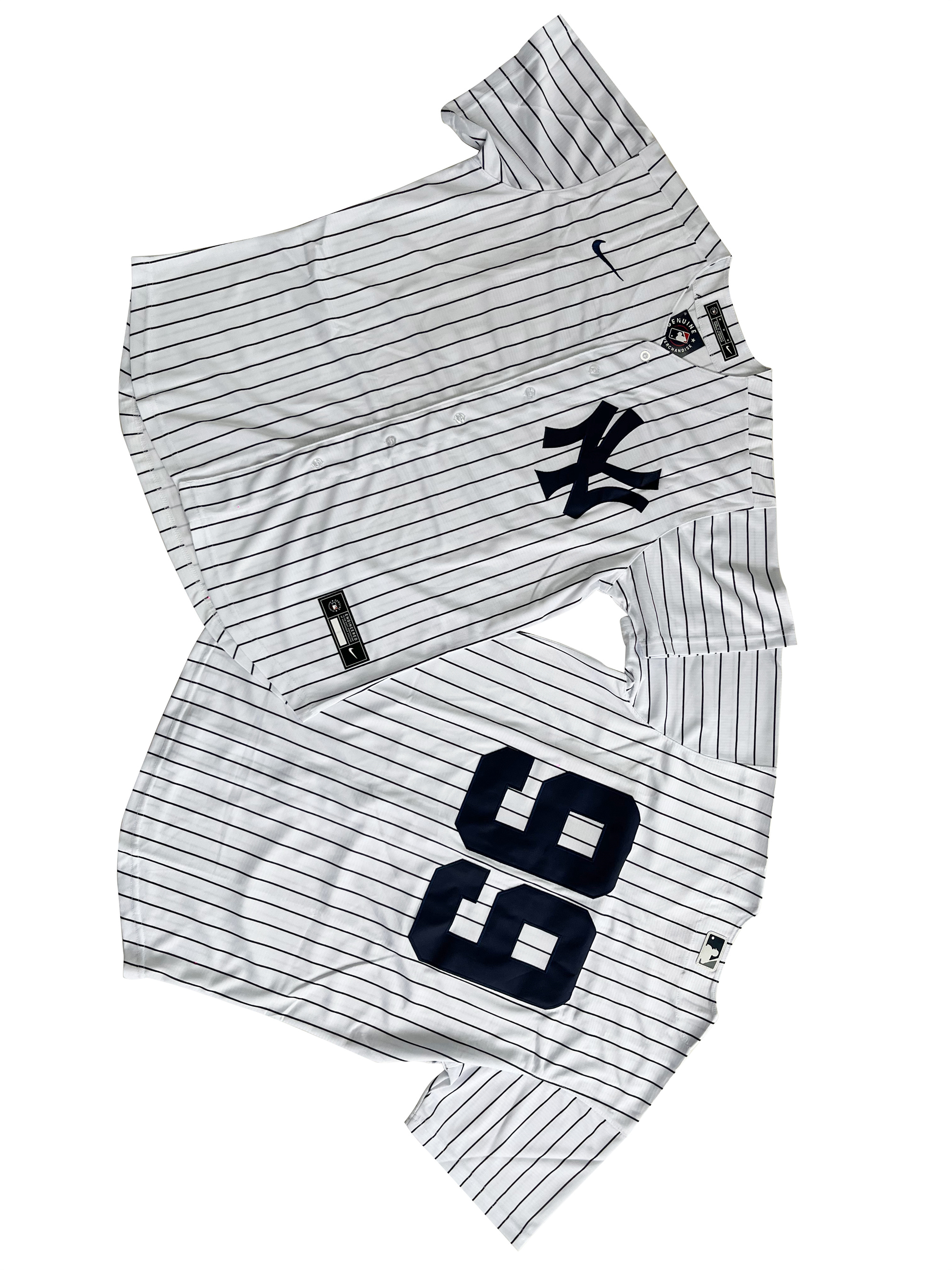 Men's New York Yankees 99# Aaron Judge White Home Limited Player Jersey