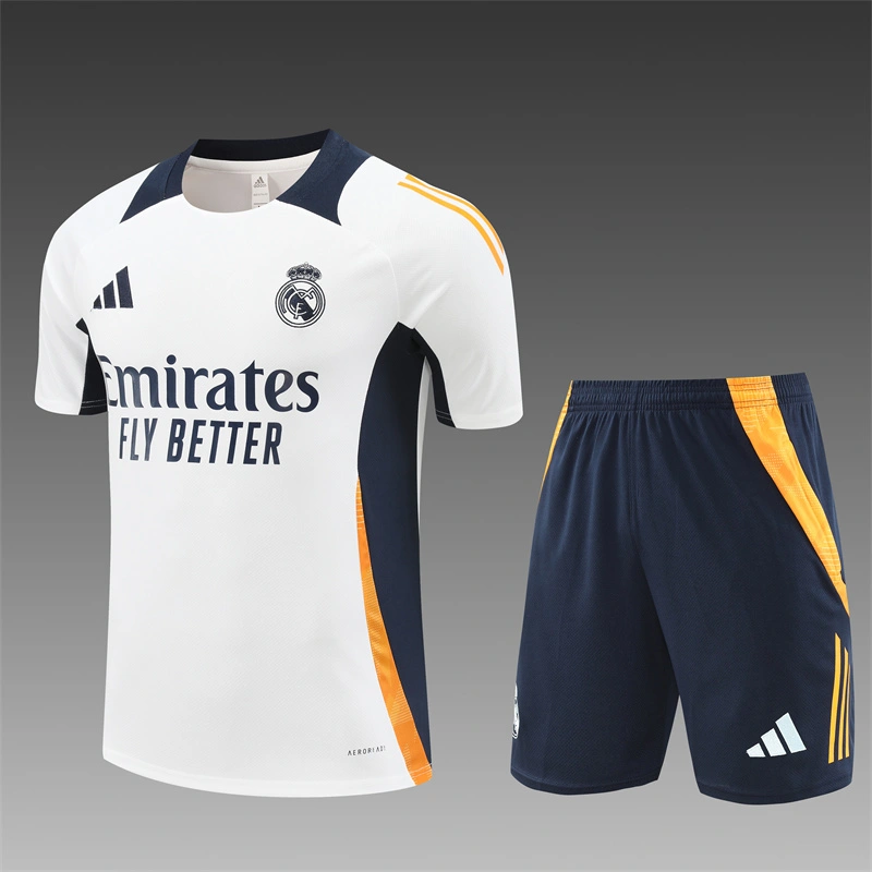 2024-25 Real Madrid Short Sleeve Training Wear