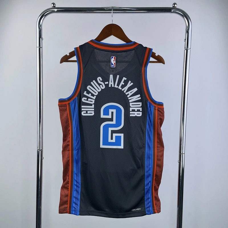2023 NBA Oklahoma City Thunder 2 Alexander Basketball Jersey
