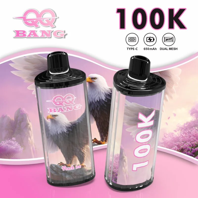 QQ BANG 100K Puffs Prefilled Hookah Vape |  Rechargeable