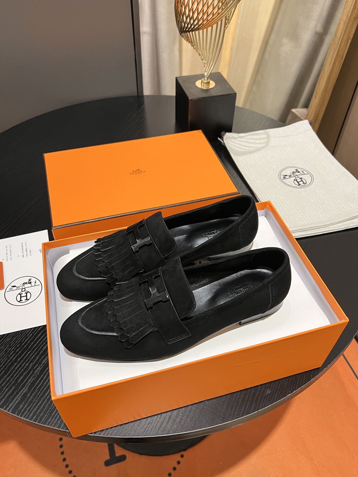 Hermes Royal Loafer Black