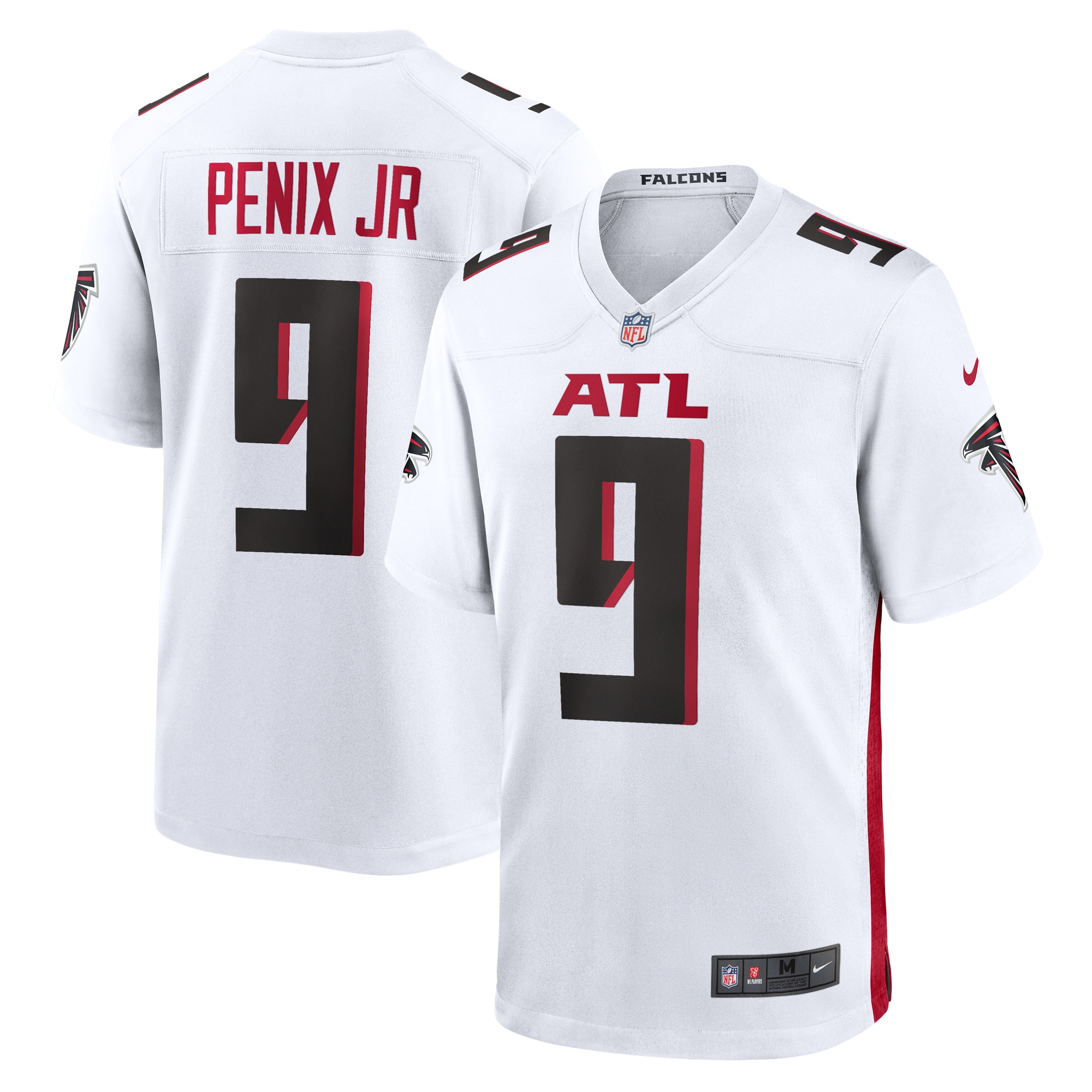 Michael Penix Jr. Atlanta Falcons Game Jersey – White