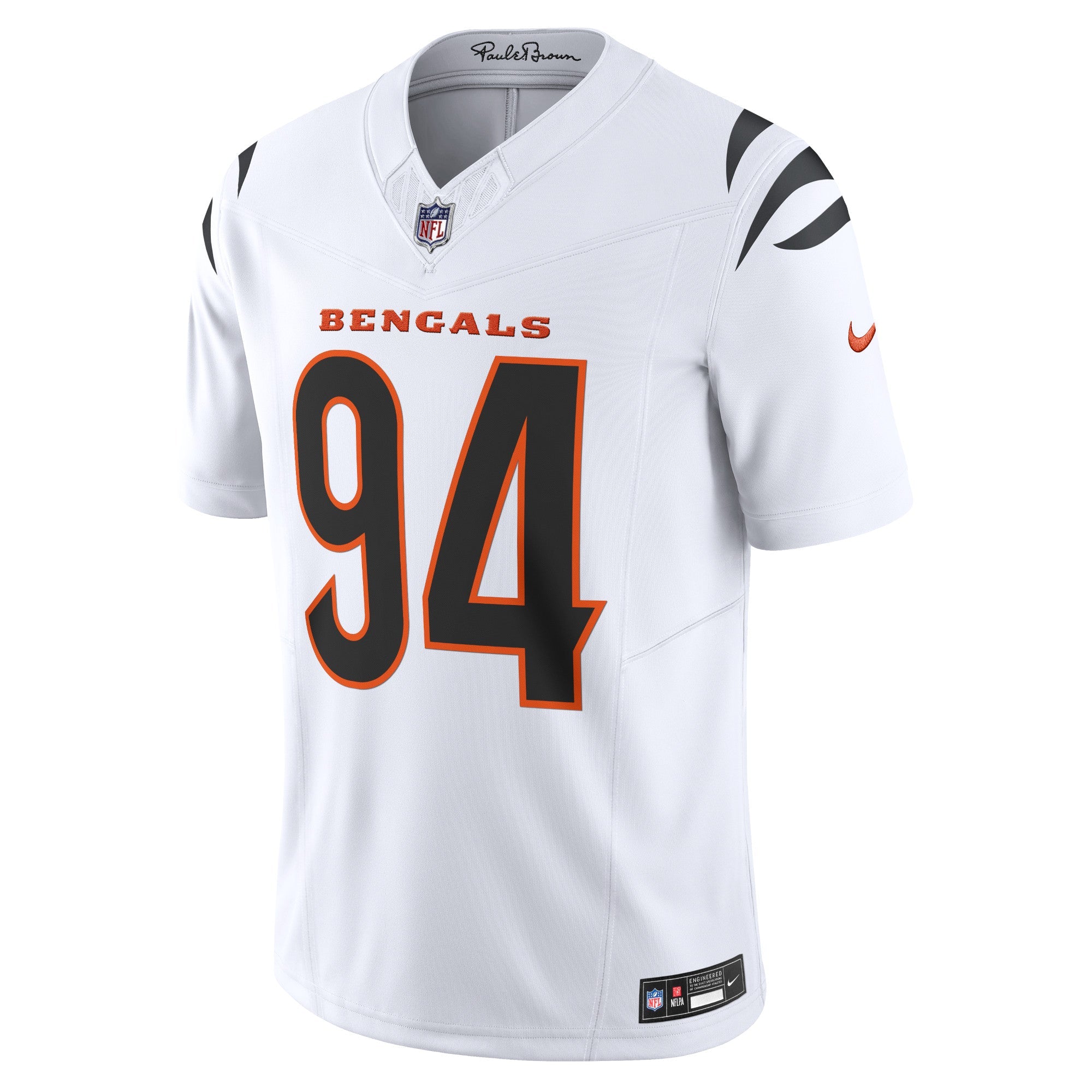 Sam Hubbard Cincinnati Bengals Nike Vapor F.U.S.E. Limited Jersey - White
