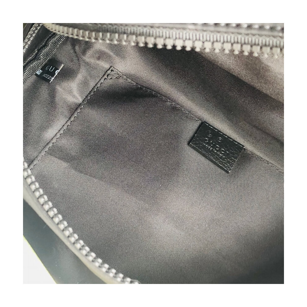 Gucci GG Guccissima Nylon Waist Crossbody Bag