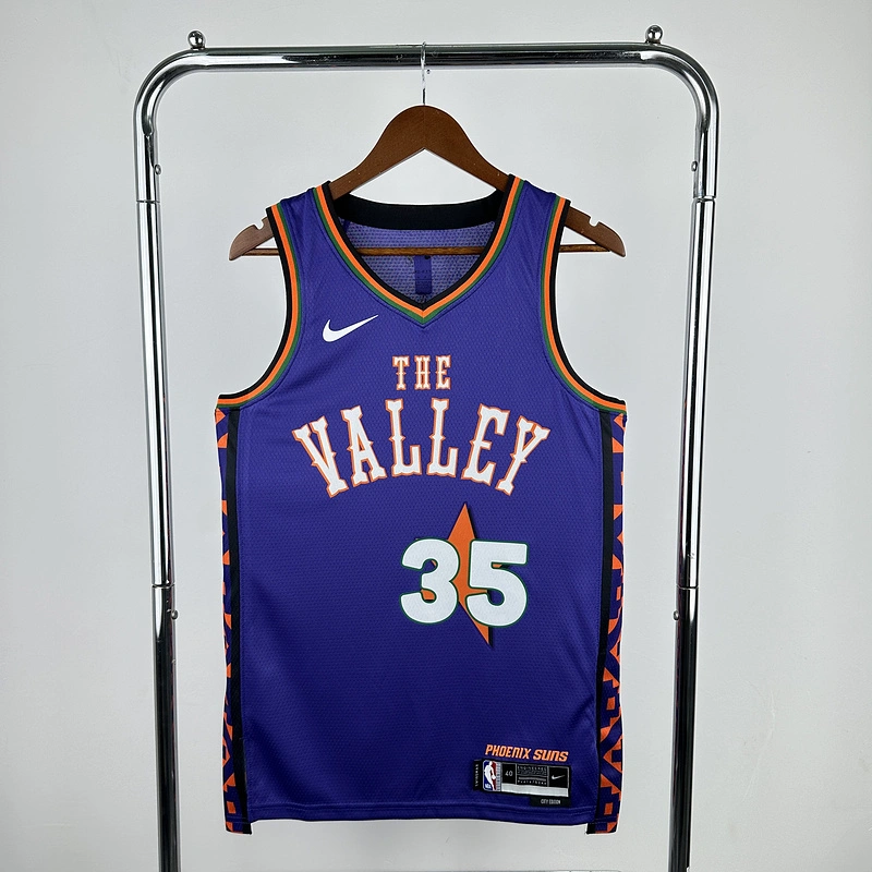 2025 NBA Phoenix Suns 33 DURANT Basketball Jersey