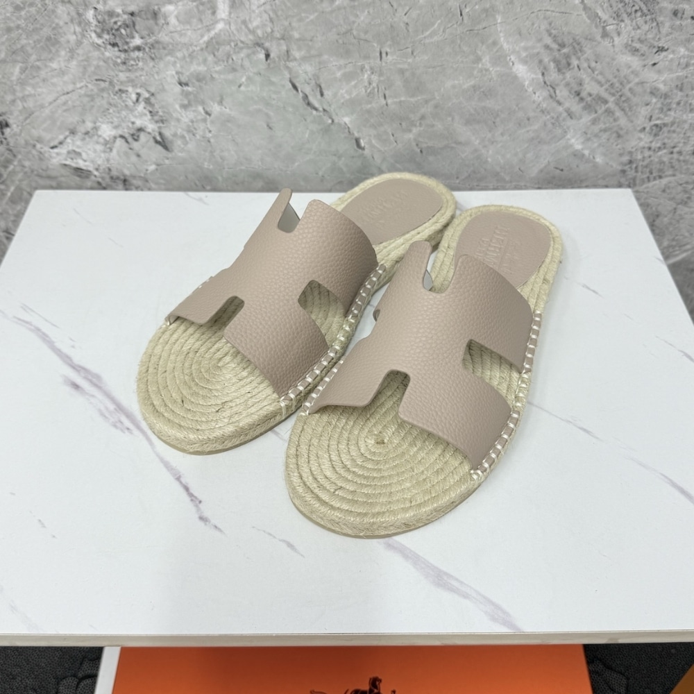 Hermes Antigua Espadrille Beige Sable H231001Zh1J440