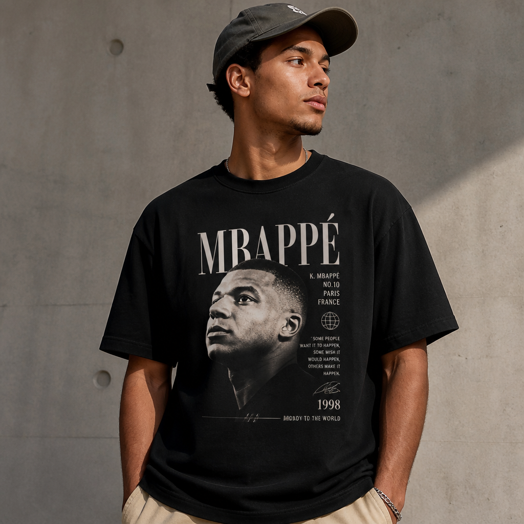 Kylian Mbappé Unisex T-Shirt – Limited-Time Offer – Hot Seller