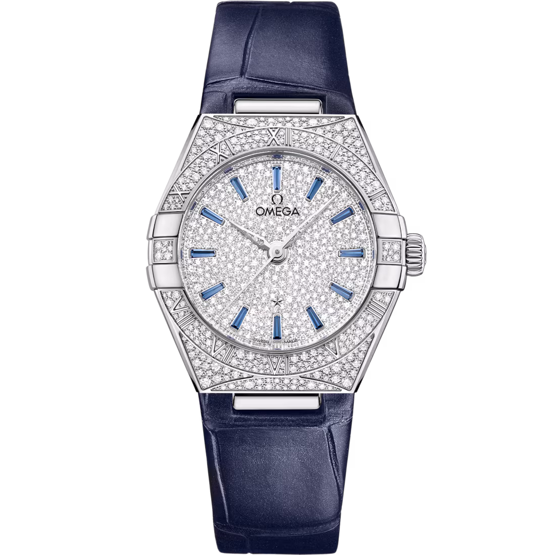 Omega Constellation Ladies' Selection 29mm Canopus Gold™ on leather strap 131.58.29.20.99.003