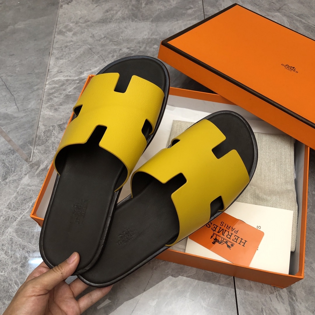 Hermes Izmir Sandal Yellow