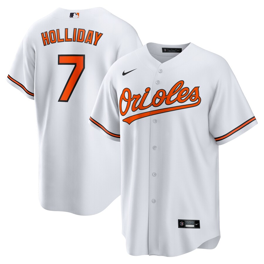 Jackson Holliday Baltimore Orioles Home Player Jersey White