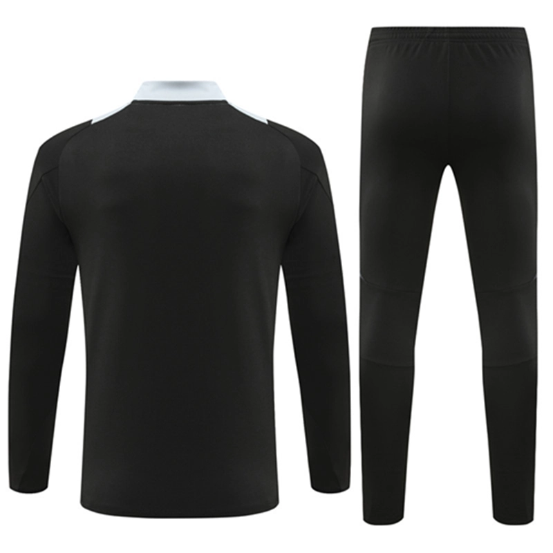 2024-25 Manchester United Black Long Sleeve Training Suit