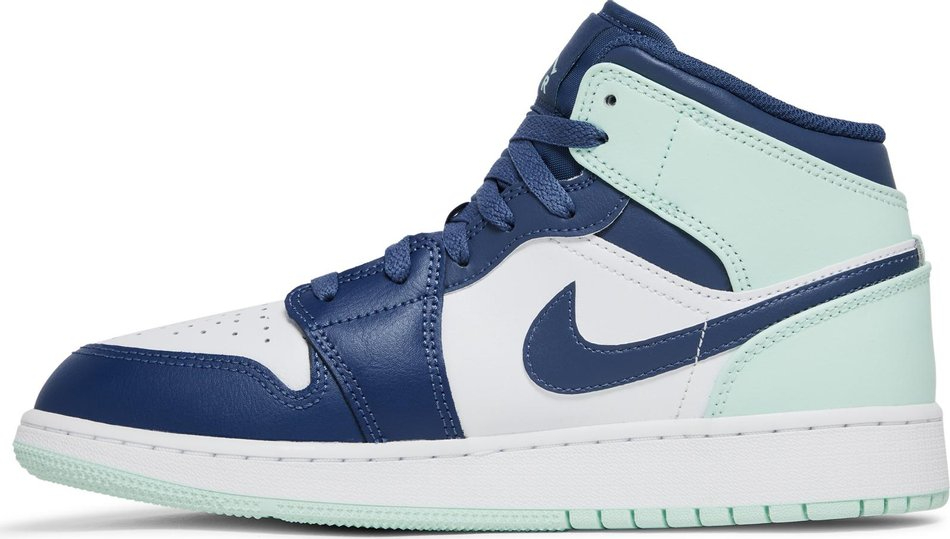 Air Jordan 1 Mid GS Blue Mint 554725-413