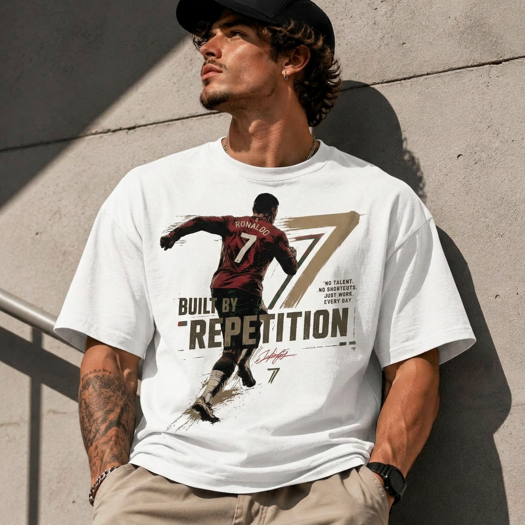 Cristiano Ronaldo Pure Cotton Unisex T-Shirt – Limited-Time Offer