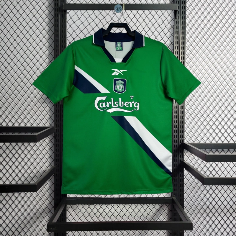 retro 1999-00 Liverpool Away football jersey retro