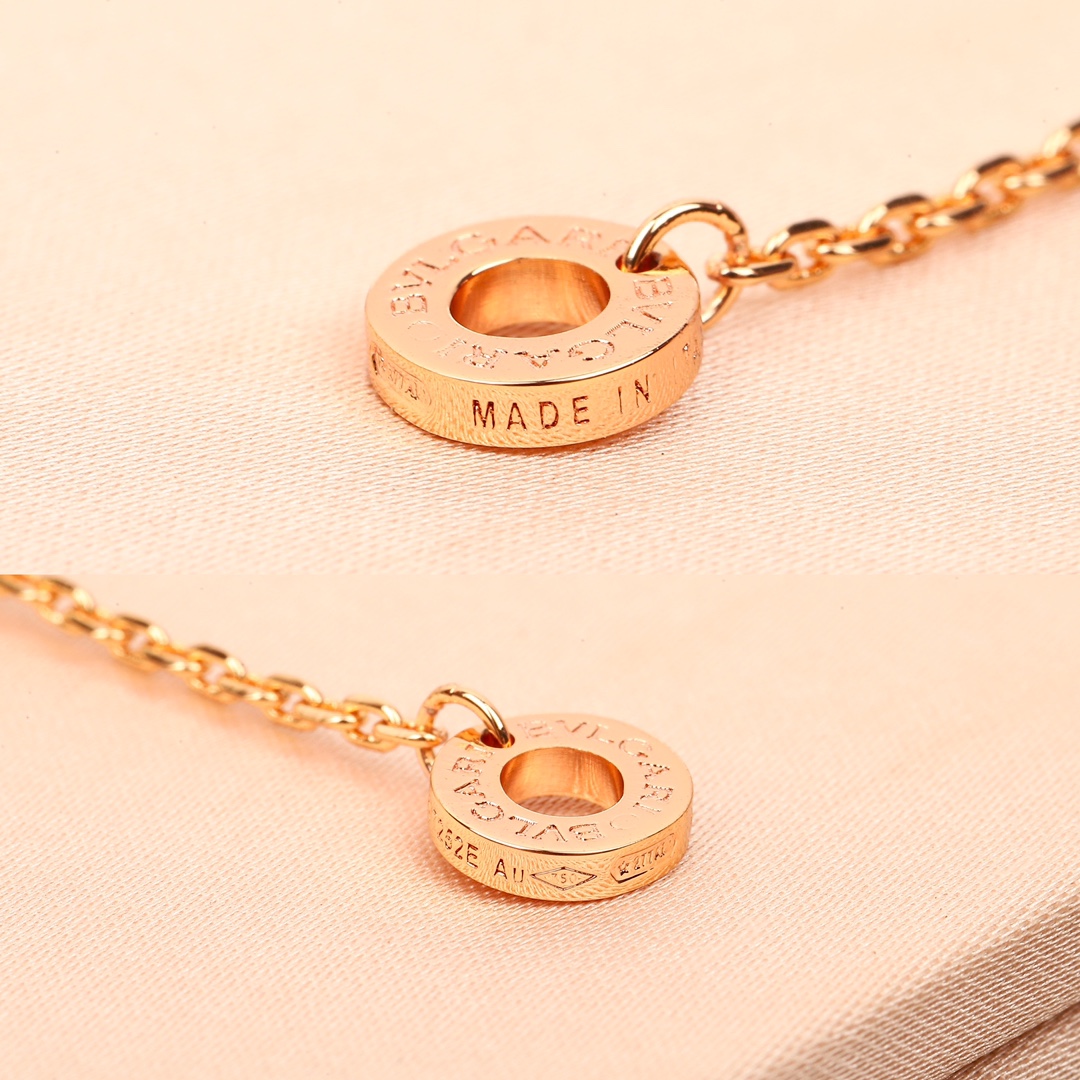 18K rose gold necklace