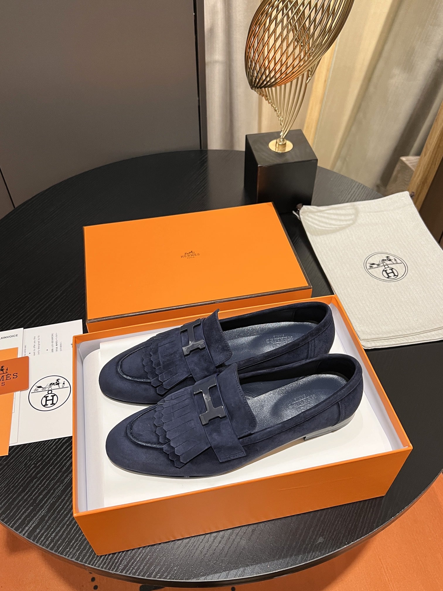 Hermes Royal Loafer Blue