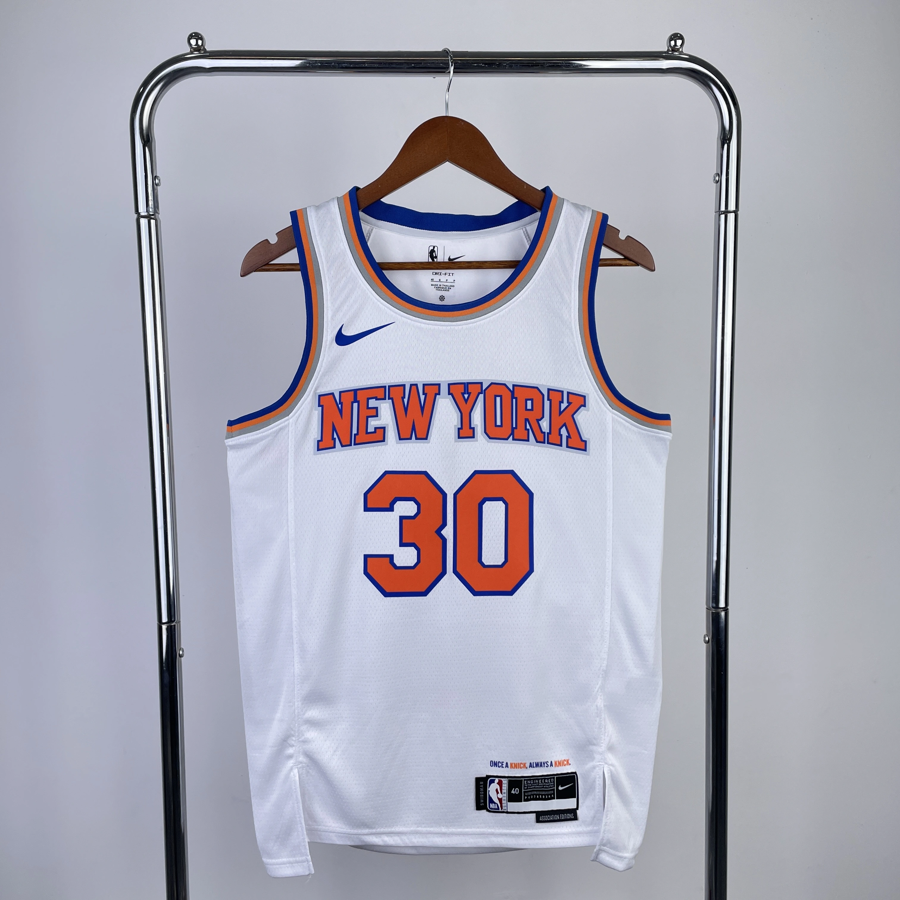2023 New York Knicks 30 RANDLE Basketball Jersey