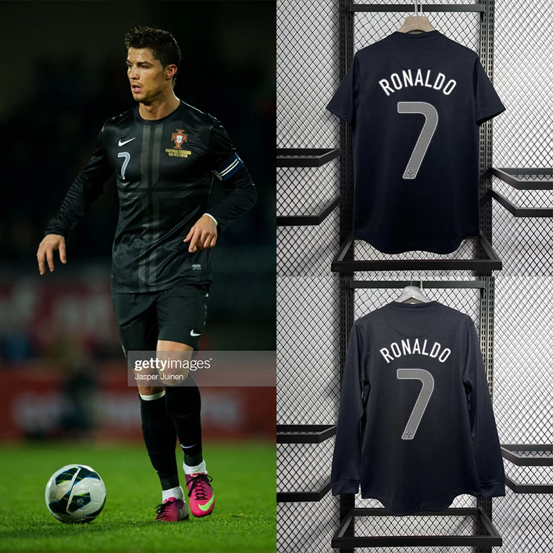 Retro 2013 Portugal away football jersey Retro