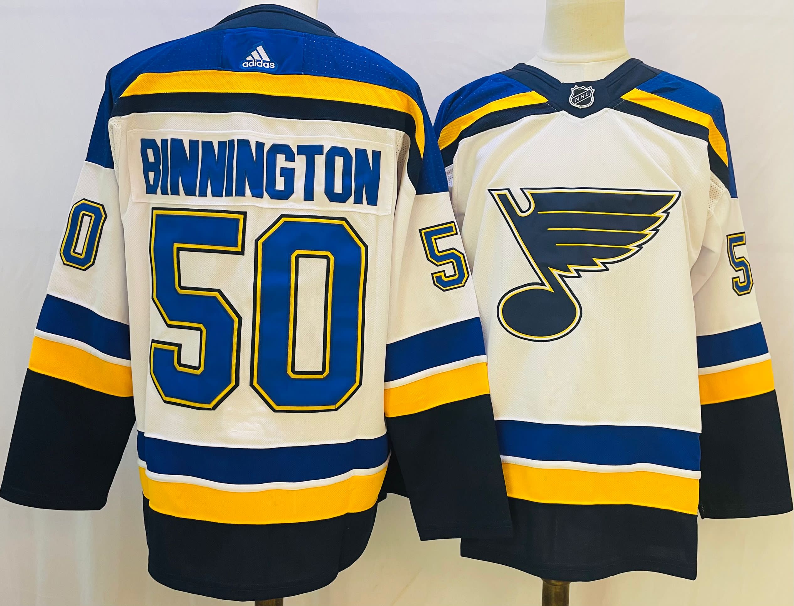 NHL St. Louis Blues BINNINGTON # 50 Jersey