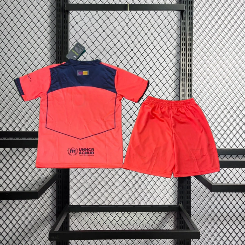 2025-26 Barcelona Third Away Kids Football jersey