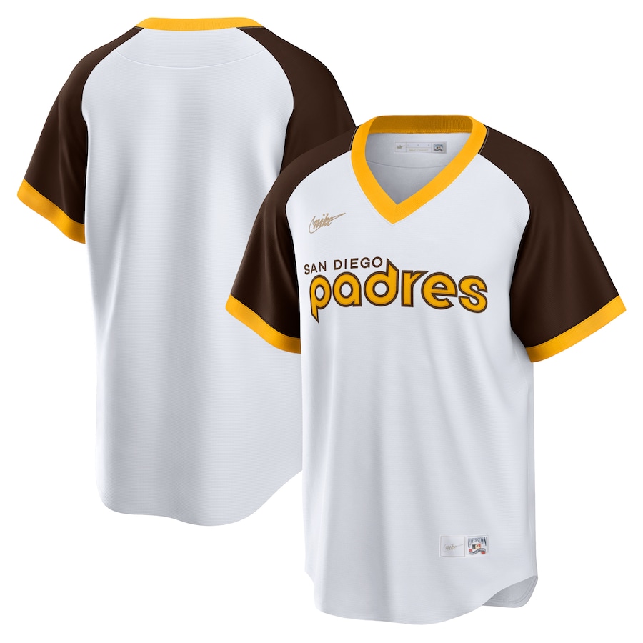 San Diego Padres Home Cooperstown Collection Team Jersey White